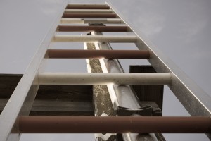 Ladder going upward